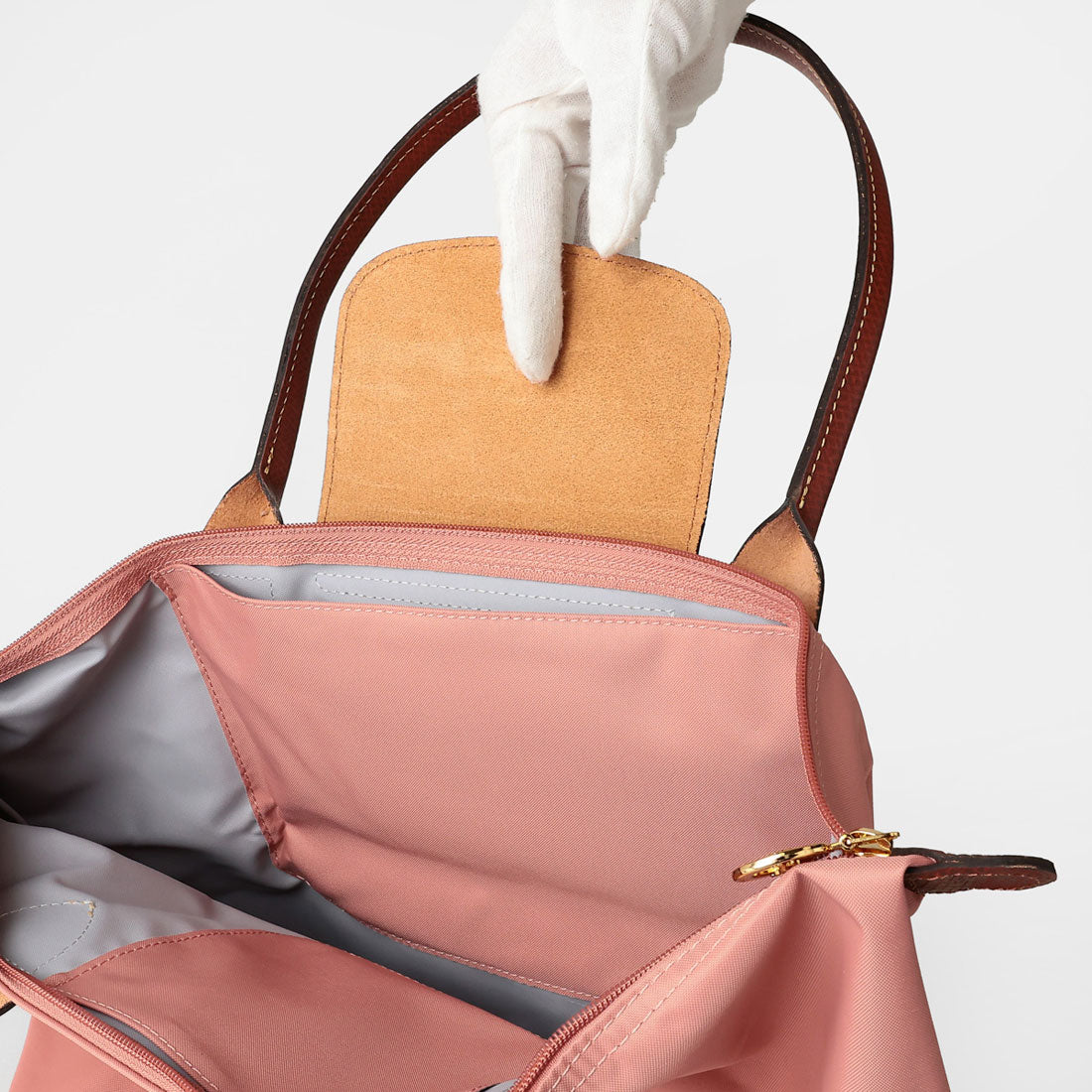 ロンシャン LONGCHAMP トートバッグ ル プリアージュ オリジナル ショルダーバッグ Mサイズ 2605 089 P96 PINK TEA （ピンクティー） ピンクティー