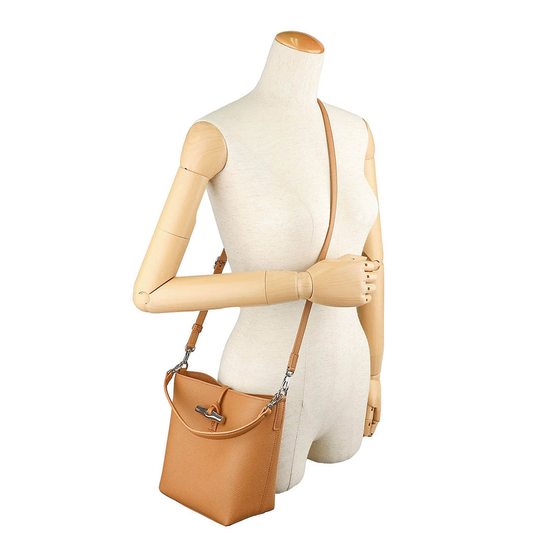 ロンシャン LONGCHAMP ハンドバッグ ル ロゾ XS バケットバッグ 10314 HFP （ウォルナット(371)） ウォルナット(371)