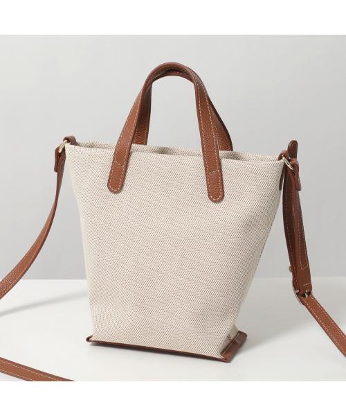 ロンシャン LONGCHAMP Longchamp バッグ ル フローネ トワル S 10368 HJG （121/Caramel/ベージュ他） 121/Caramel/ベージュ他