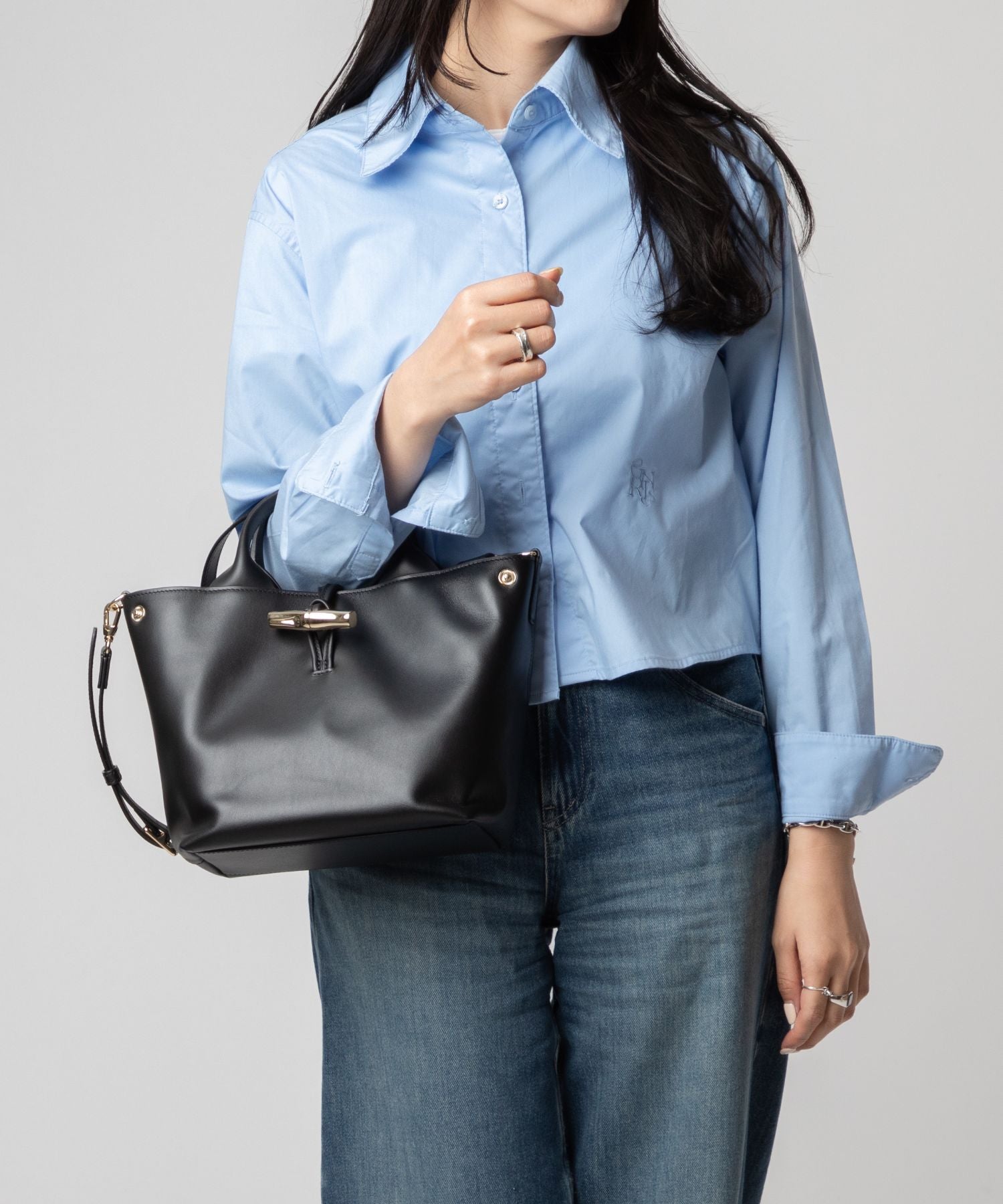 ロンシャン LONGCHAMP Le Roseau ル ロゾ S Handbag （オリーブ(510)） オリーブ(510)