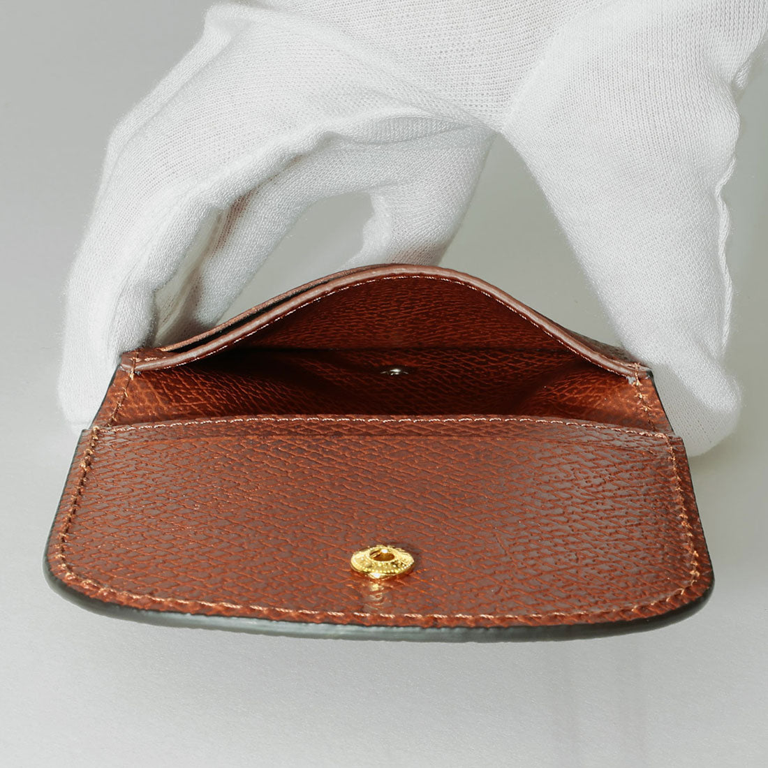ロンシャン LONGCHAMP カードケース エピュレ カードホルダー 30047 HYZ 035 BROWN （ブラウン） ブラウン