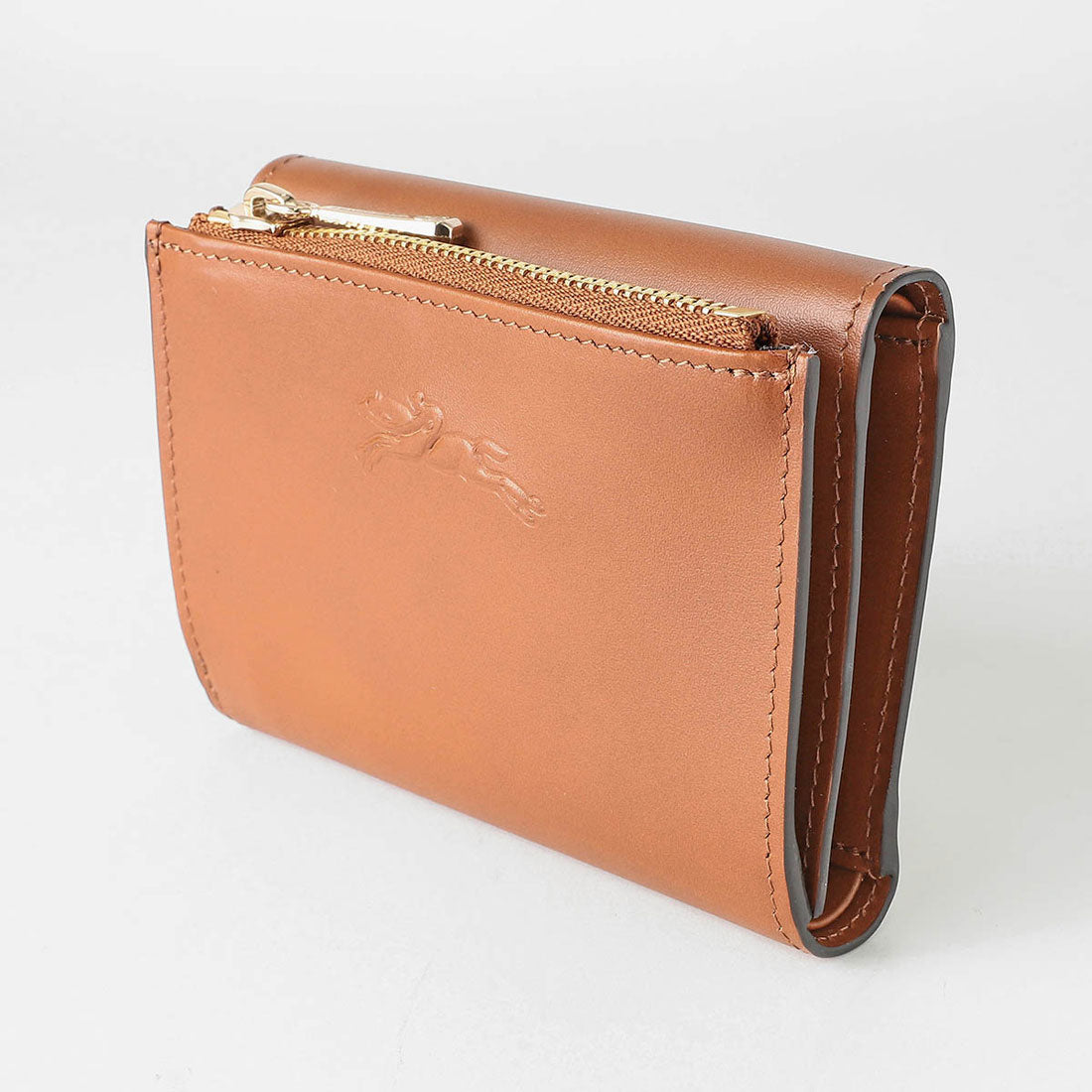 ロンシャン LONGCHAMP 3つ折り財布 ル エピュレ タイムレス コンパクトウォレット 30049 HFY COGNAC （コニャック(504)） コニャック(504)