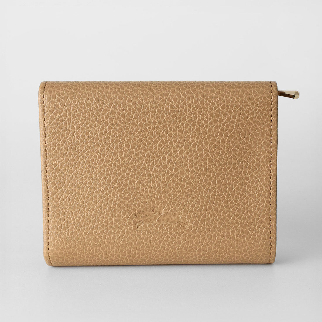ロンシャン LONGCHAMP 3つ折り財布 ル フローネ コンパクト ウォレット 30049 021 M13 BISCUIT （/） /