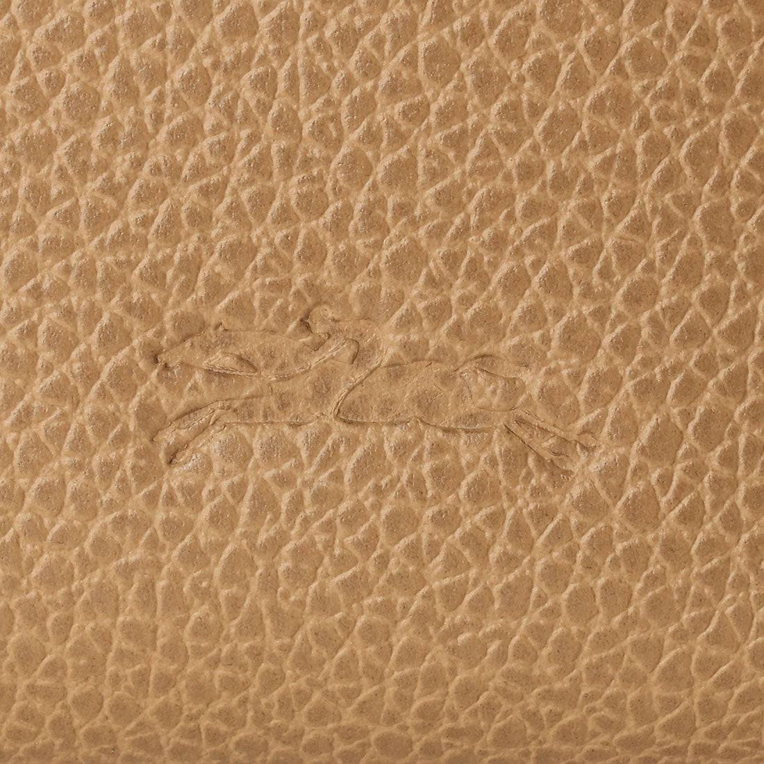 ロンシャン LONGCHAMP 3つ折り財布 ル フローネ コンパクト ウォレット 30049 021 M13 BISCUIT （/） /