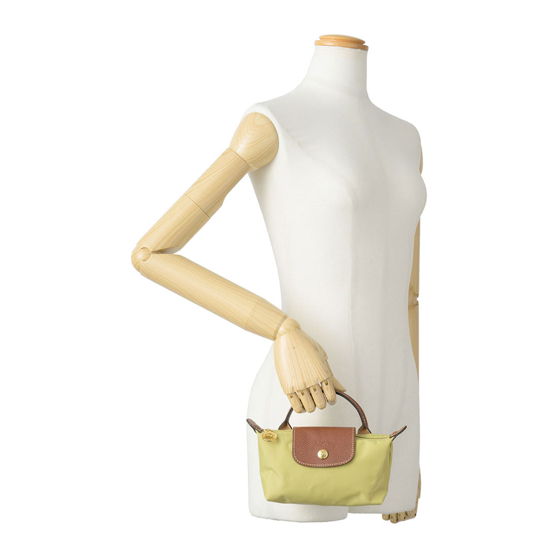ロンシャン LONGCHAMP ポーチ ル プリアージュ オリジナル ハンドル付き ポーチ 34175 089 244 （ピスターシュ） ピスターシュ