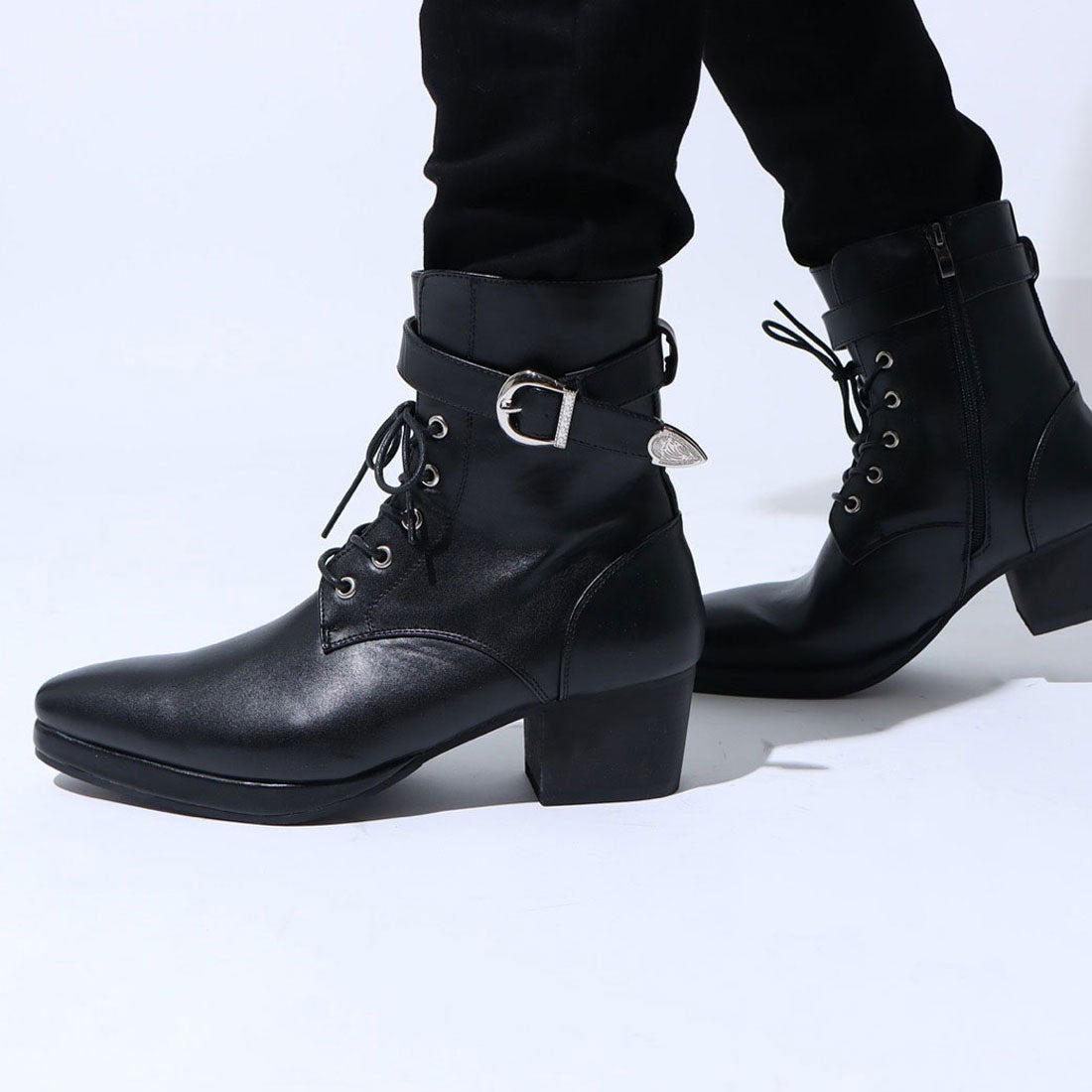 SFW LoveHunter Outlet 【Bargain New】 High Heel Storm Boots / 6832