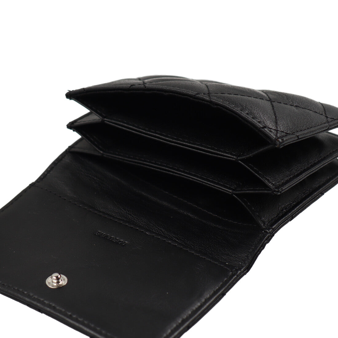 ルエブル LOEUVRE Bonheur Card Wallet - NOIR