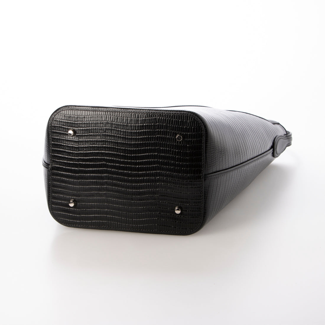 ルエブル LOEUVRE Partir Shoulder Large Lizard Embo （NOIR） NOIR
