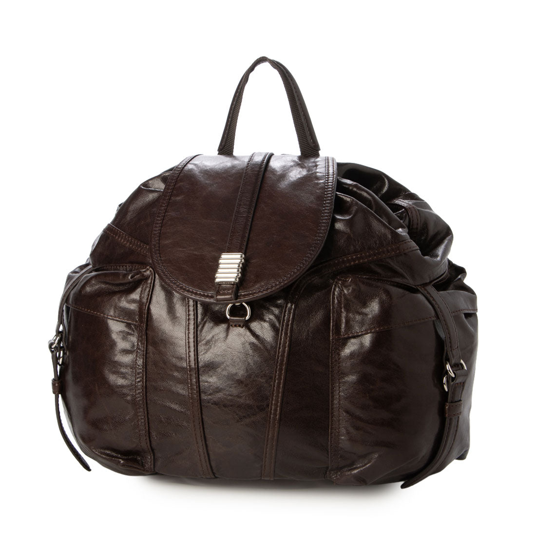 ルエブル LOEUVRE Scarabee Backpack Small (leather ver.) （SOFT BROWN） SOFT BROWN