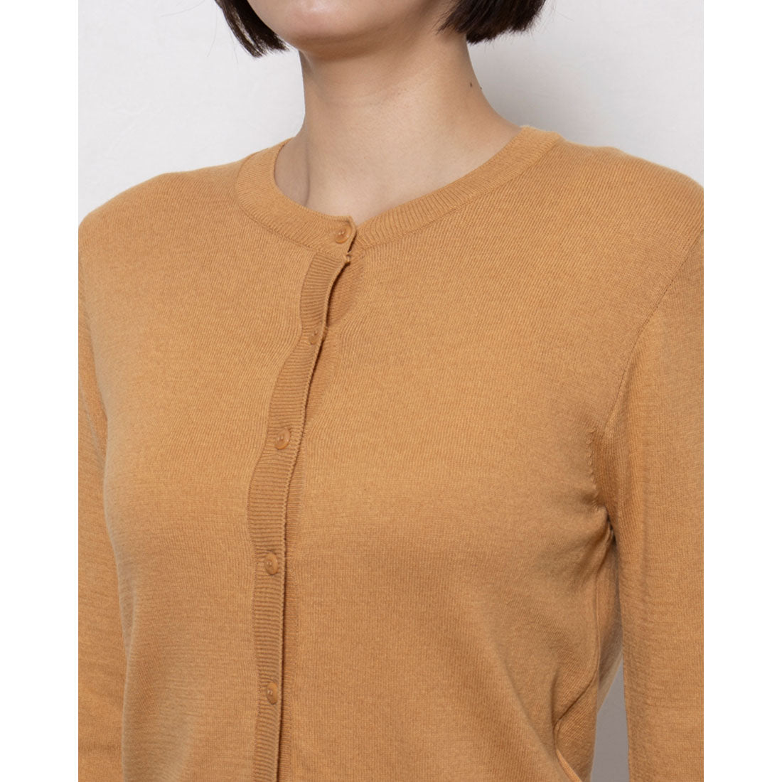 ルエブル LOEUVRE Essential Wool Cardigan - 01