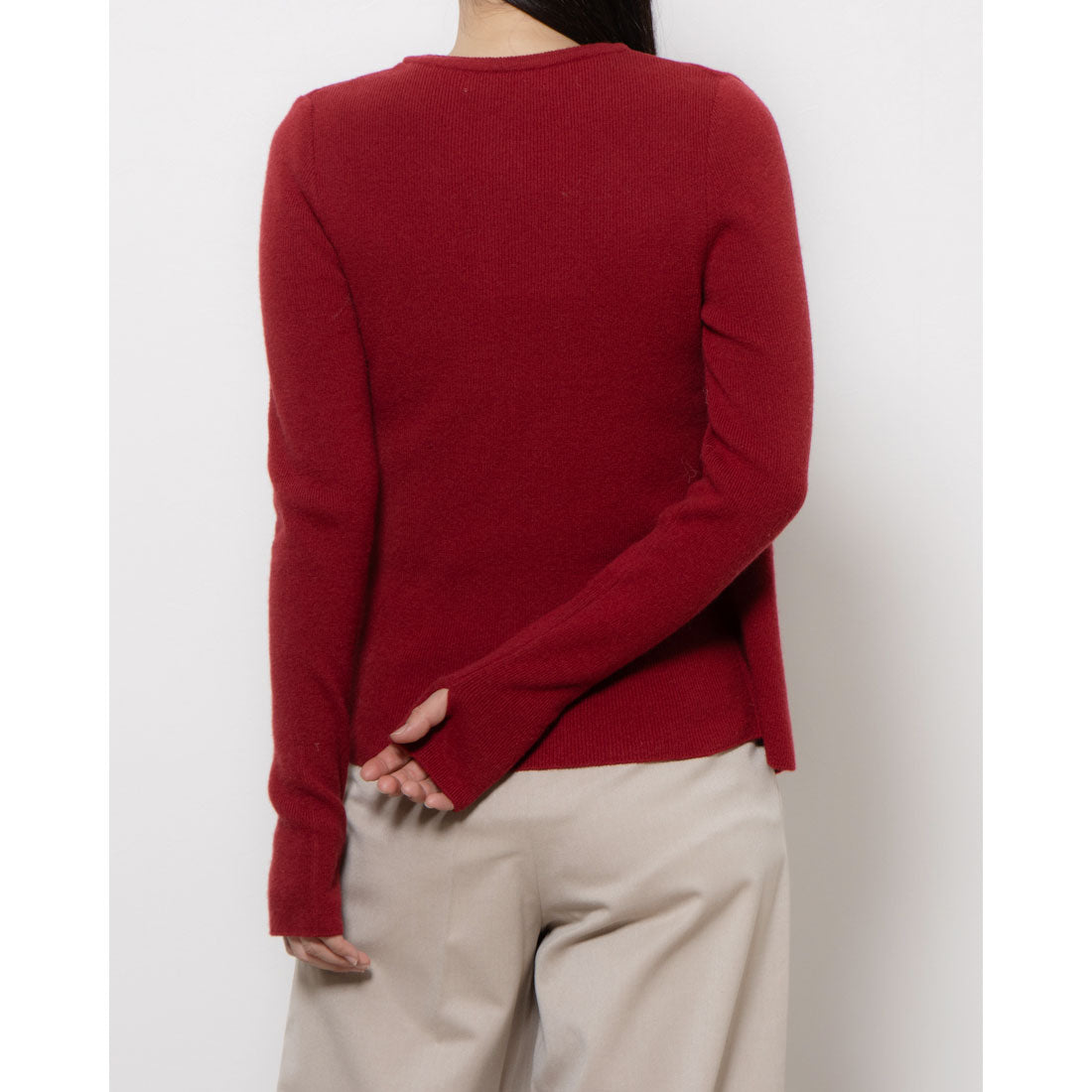 ルエブル LOEUVRE Layered Knit Pullover - 01