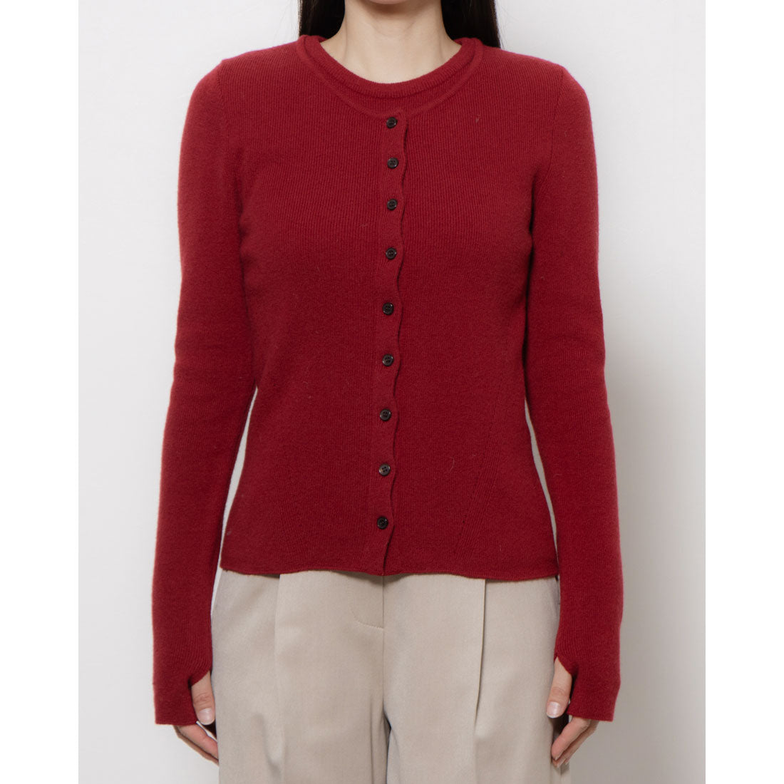 ルエブル LOEUVRE Layered Knit Pullover - 01