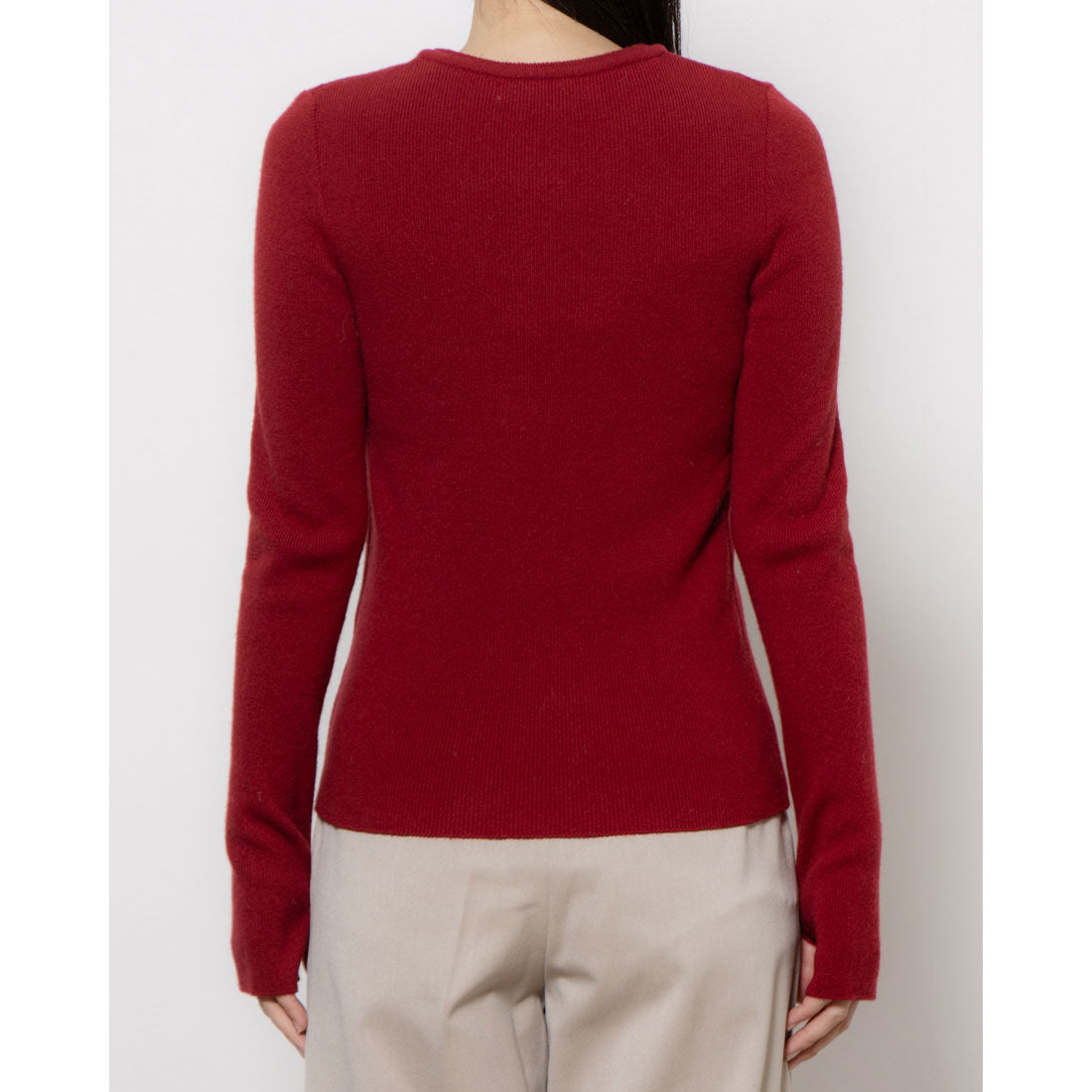 ルエブル LOEUVRE Layered Knit Pullover - 01