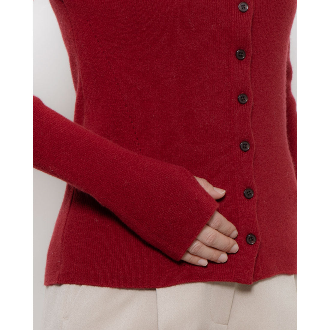 ルエブル LOEUVRE Layered Knit Pullover - 01