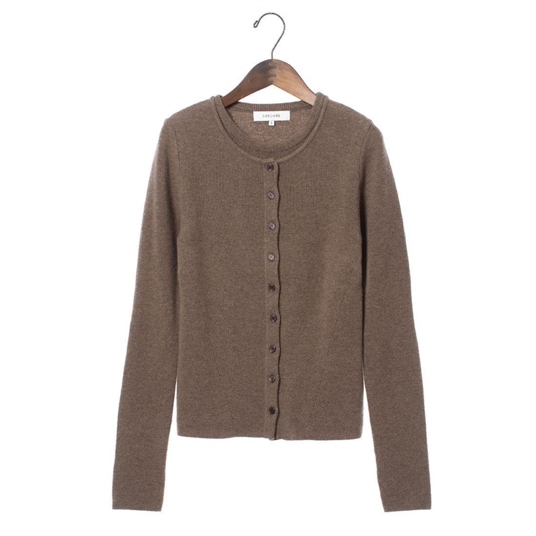 ルエブル LOEUVRE Layered Knit Pullover - 01