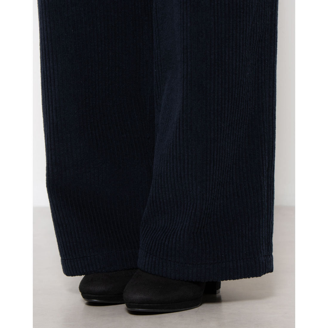ルエブル LOEUVRE Corduroy Tuck Pants - 01