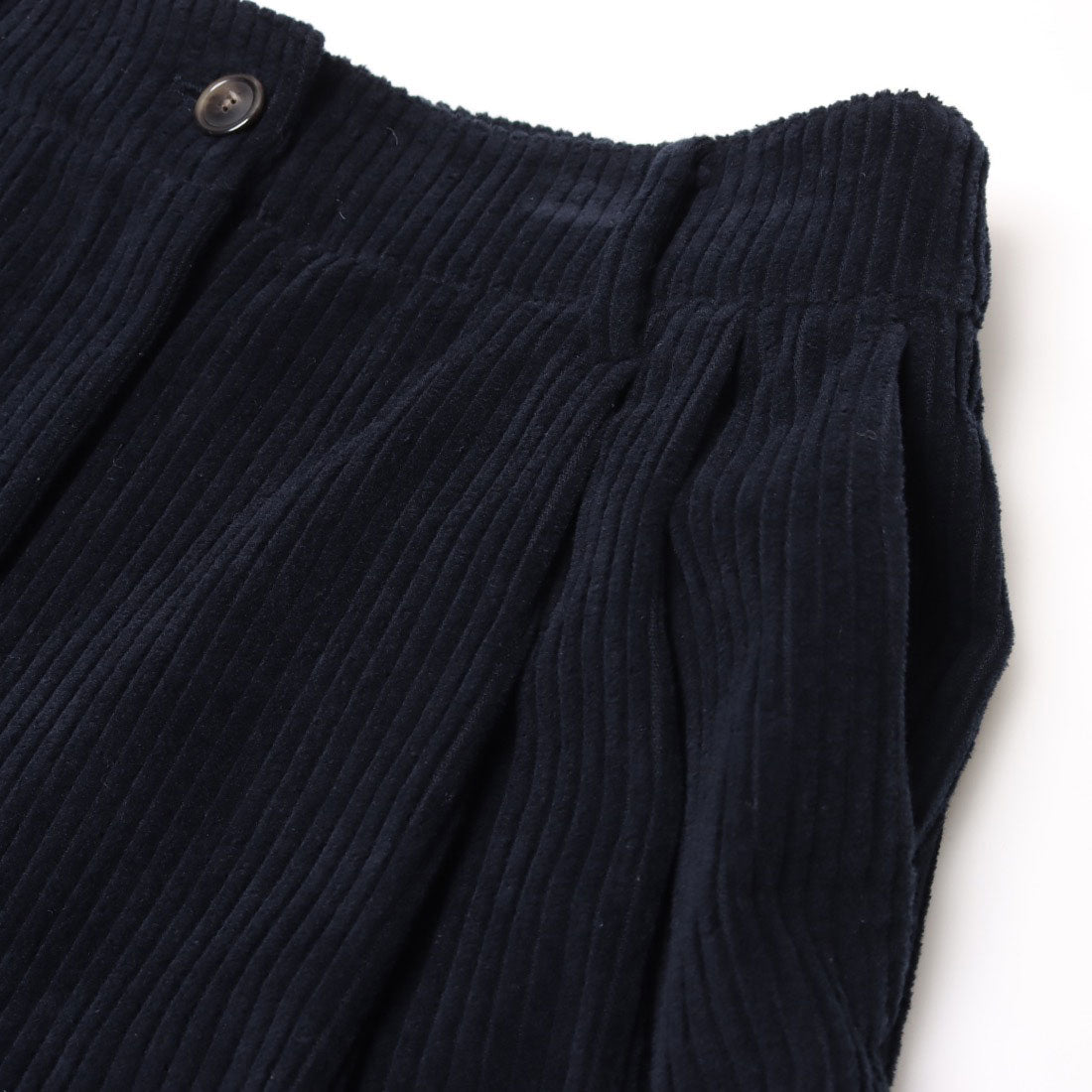 ルエブル LOEUVRE Corduroy Tuck Pants - 01