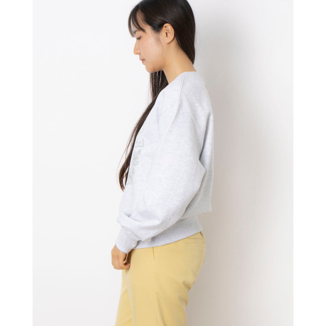 ルエブル LOEUVRE Graphic Sweatshirt - 00 （M/GREY） M/GREY