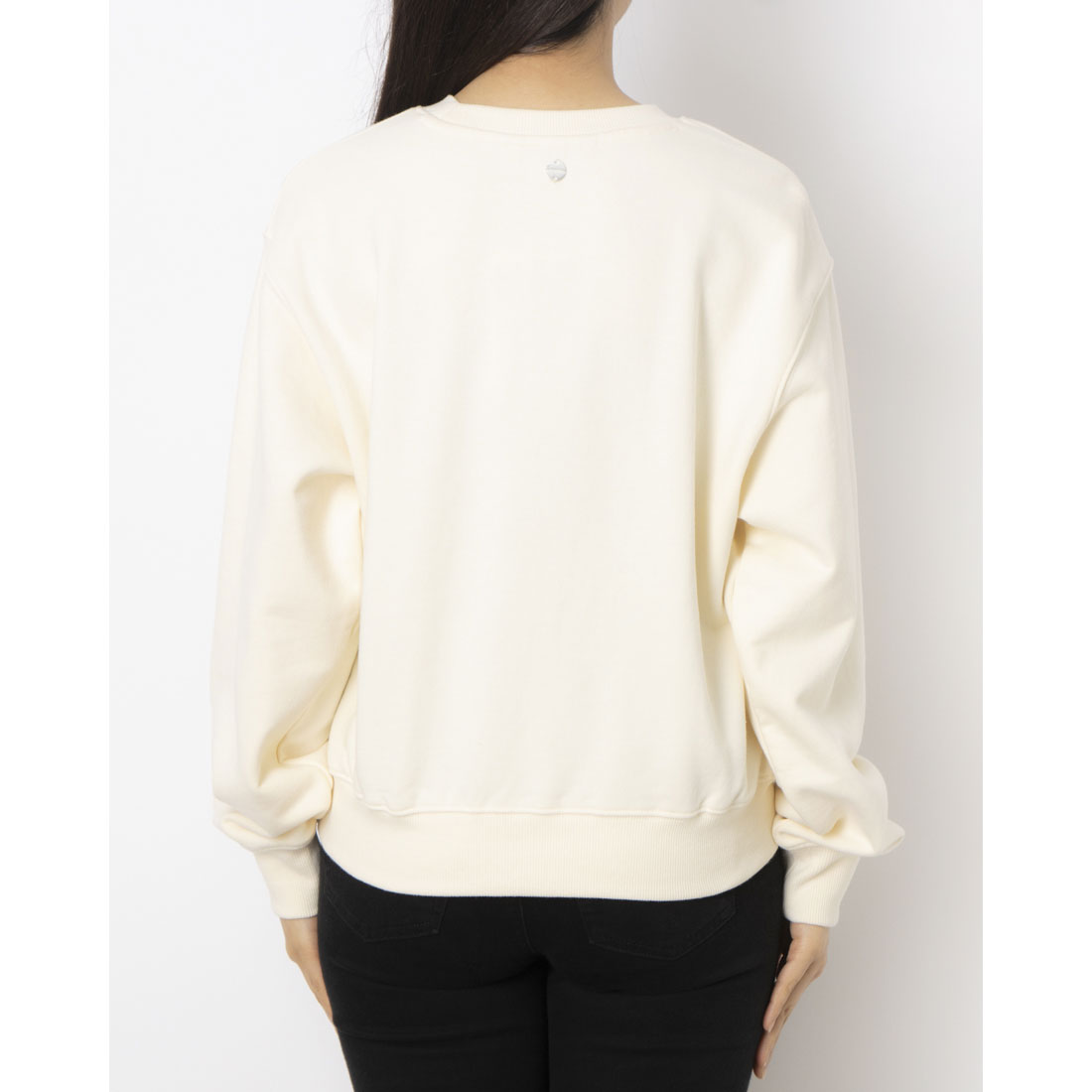 ルエブル LOEUVRE Graphic Sweatshirt - 00 （L/BEIGE） L/BEIGE