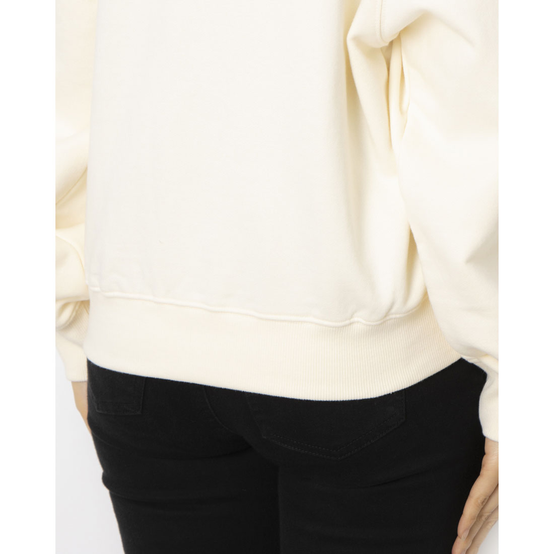 ルエブル LOEUVRE Graphic Sweatshirt - 00 （L/BEIGE） L/BEIGE