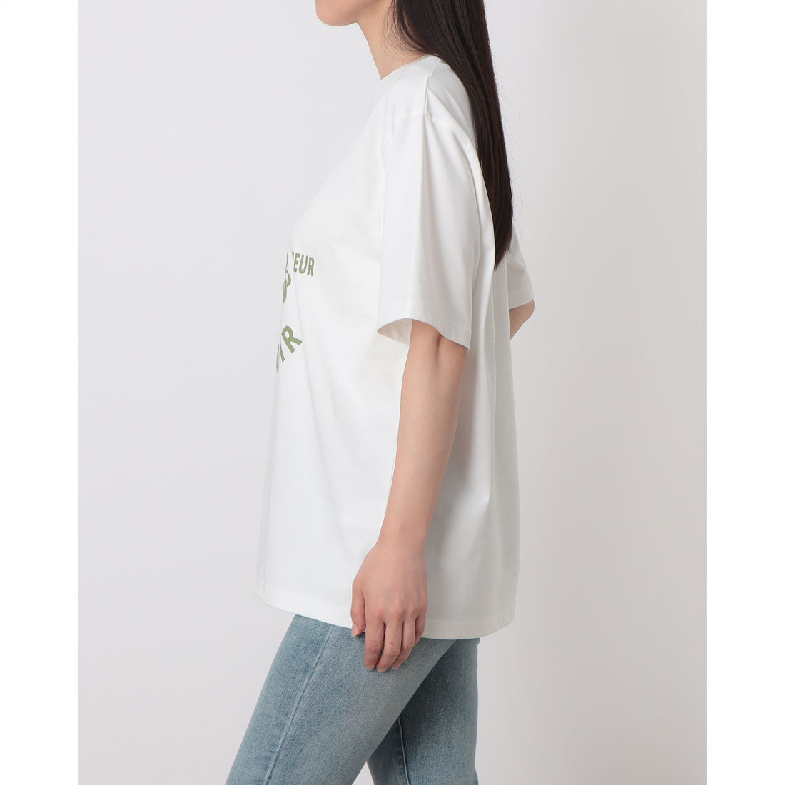 ルエブル LOEUVRE Graphic Short Sleeve T-shirt （WHITE） WHITE