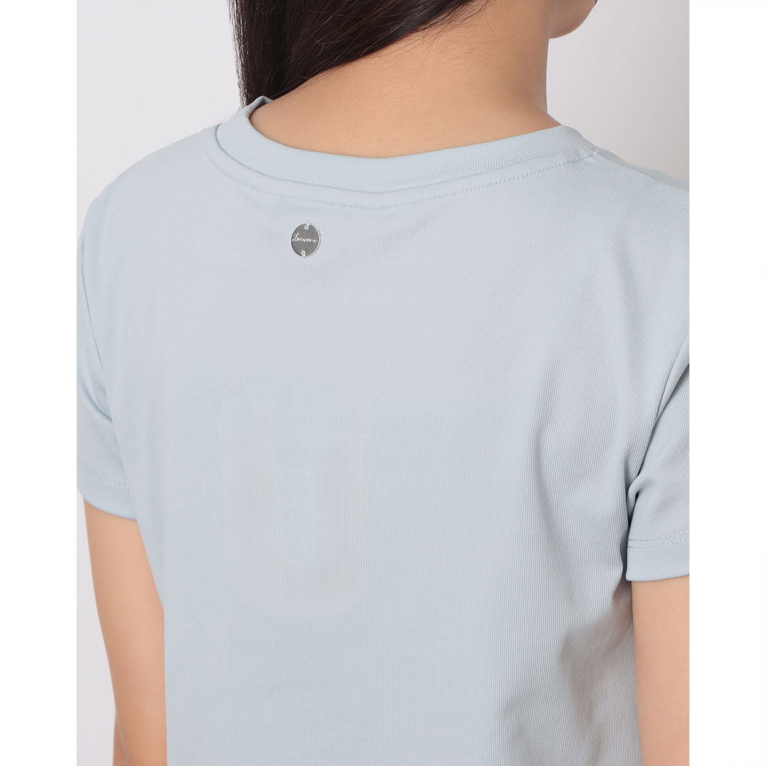 ルエブル LOEUVRE Basic Embroidered T-Shirt （J5 SOFT BLUE） J5 SOFT BLUE