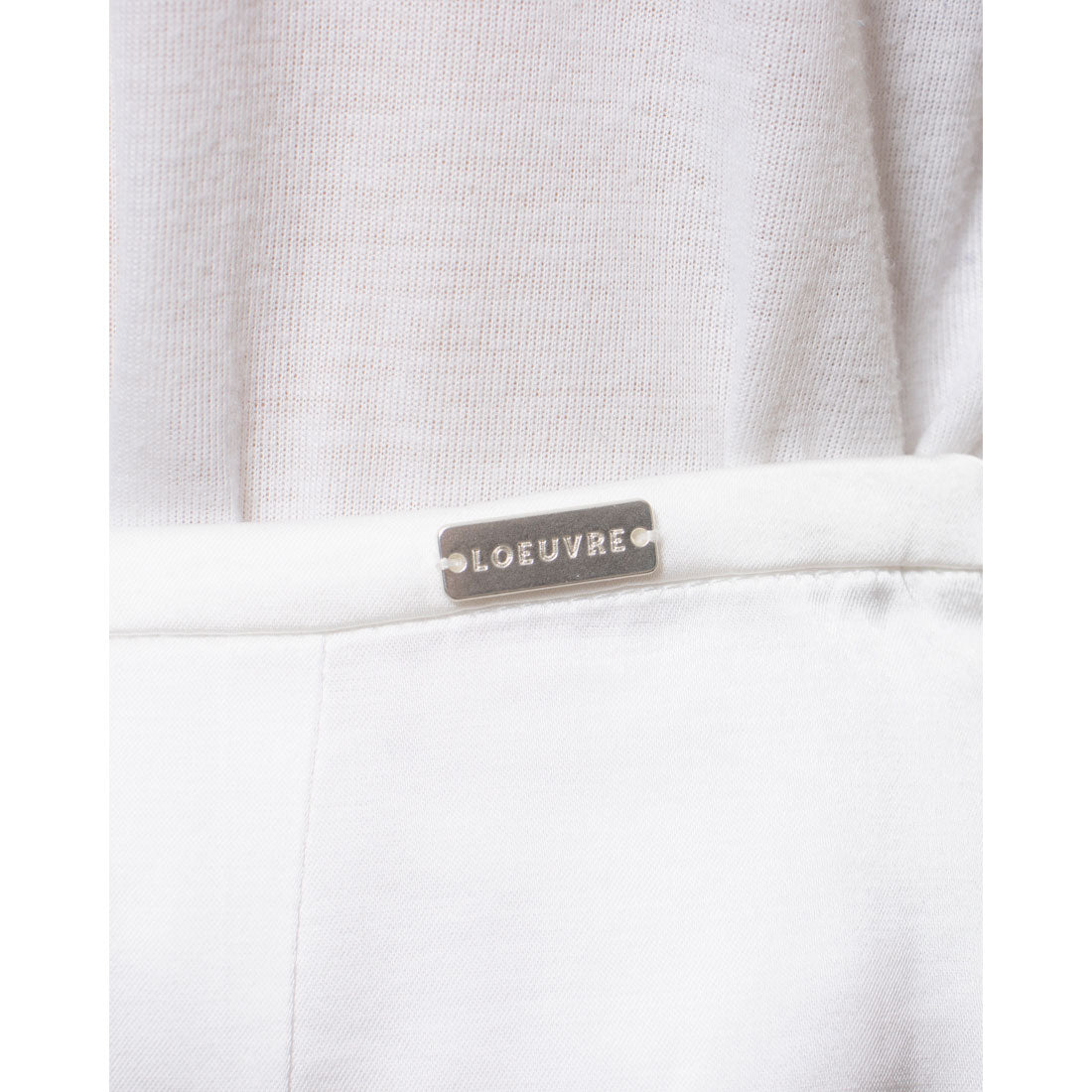 ルエブル LOEUVRE Square Spangle Layered Skirt