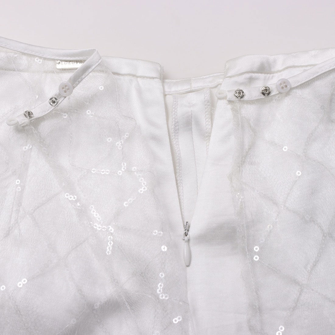 ルエブル LOEUVRE Square Spangle Layered Skirt