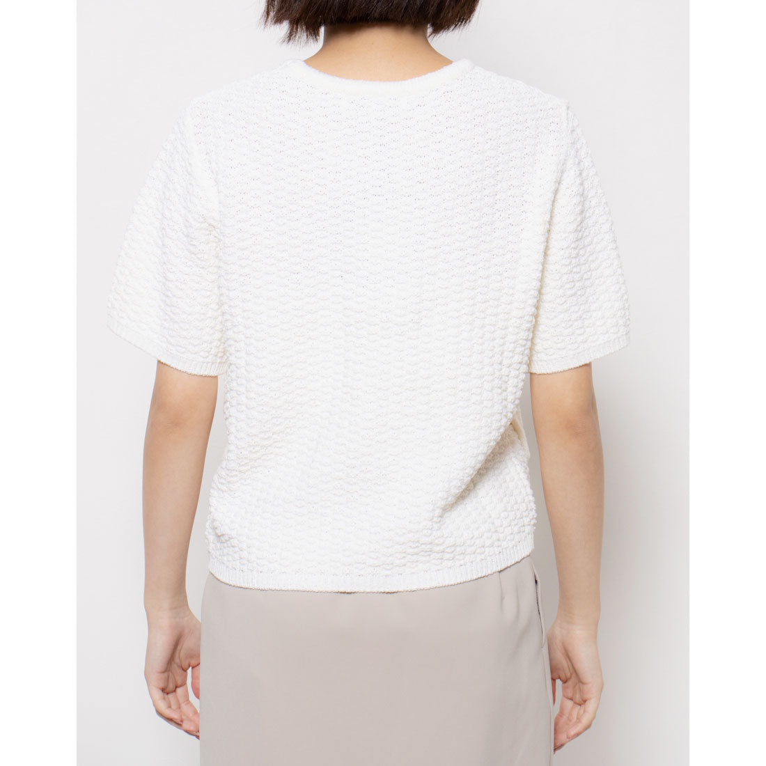 ルエブル LOEUVRE Fancy Knit Jacket