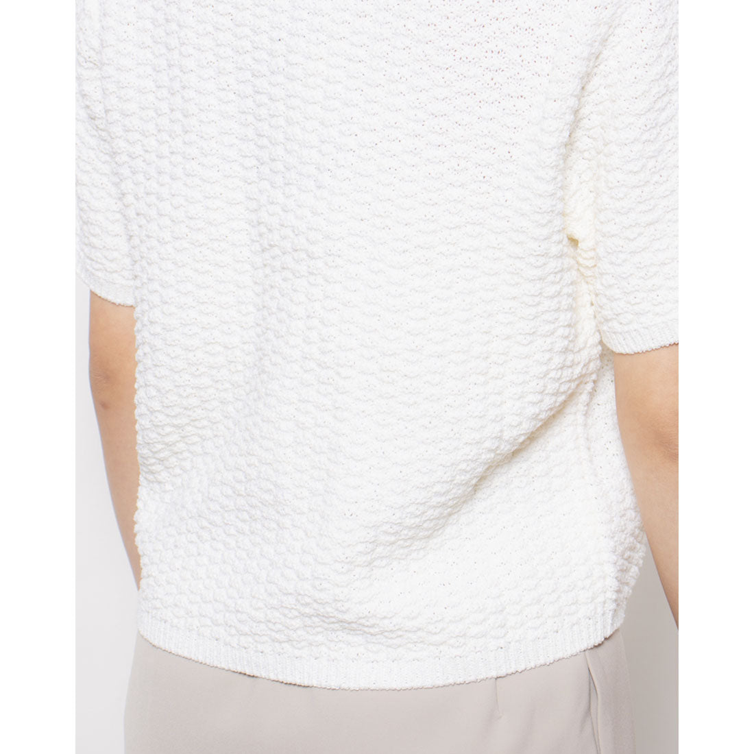 ルエブル LOEUVRE Fancy Knit Jacket