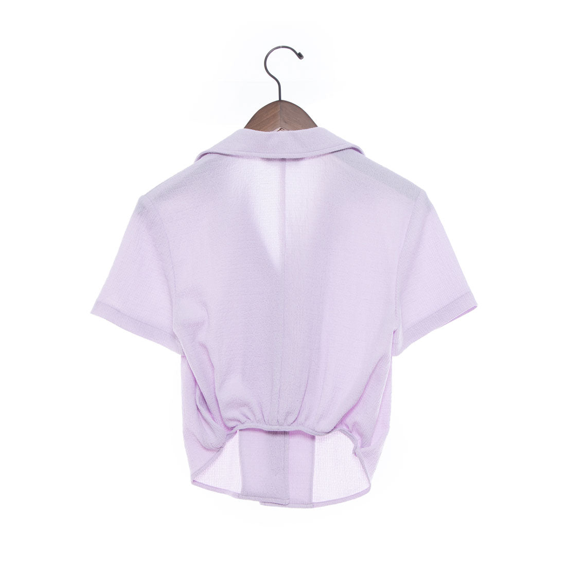 ルエブル LOEUVRE Crinkle Shirring Blouse