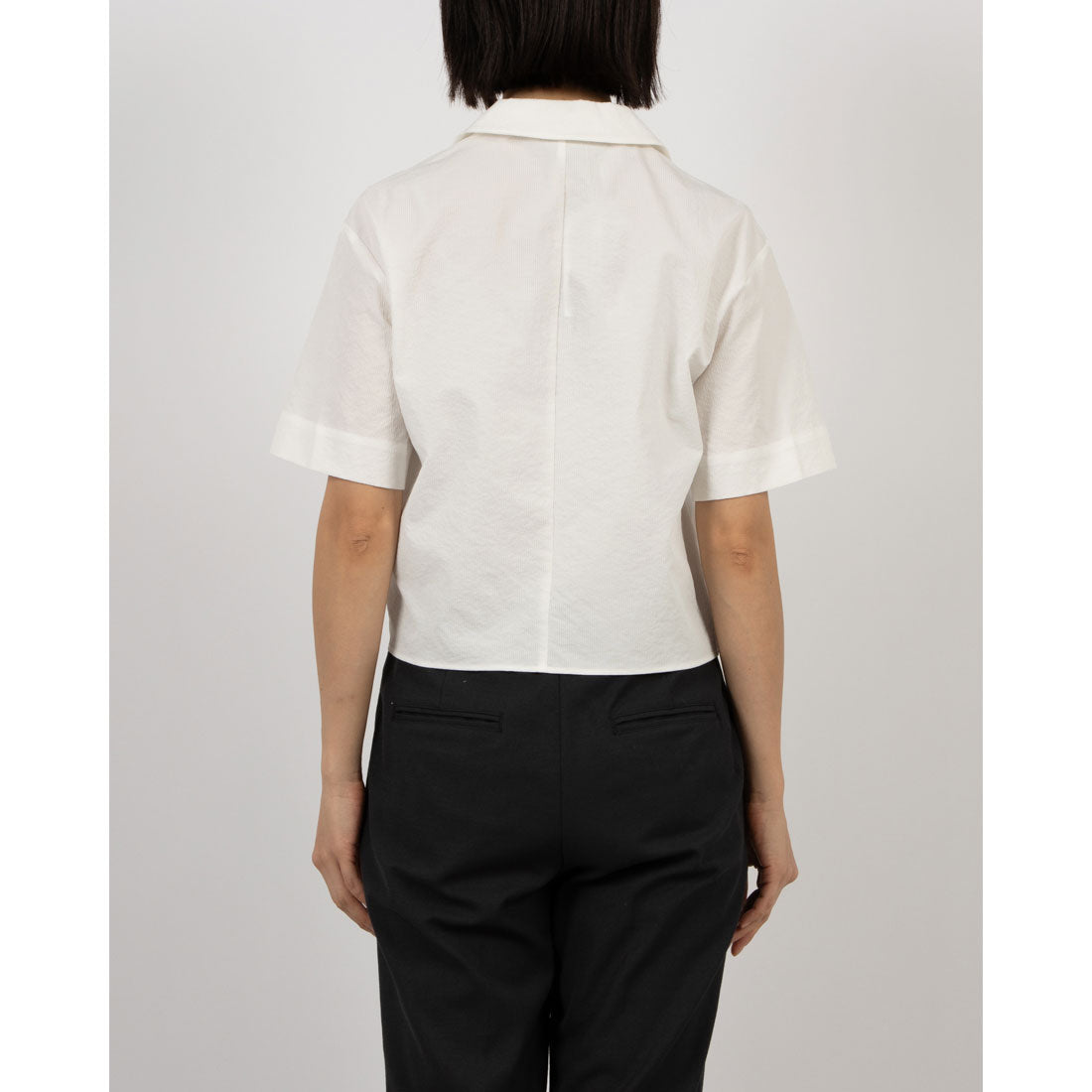 ルエブル LOEUVRE Open collar Half-sleeve Shirt