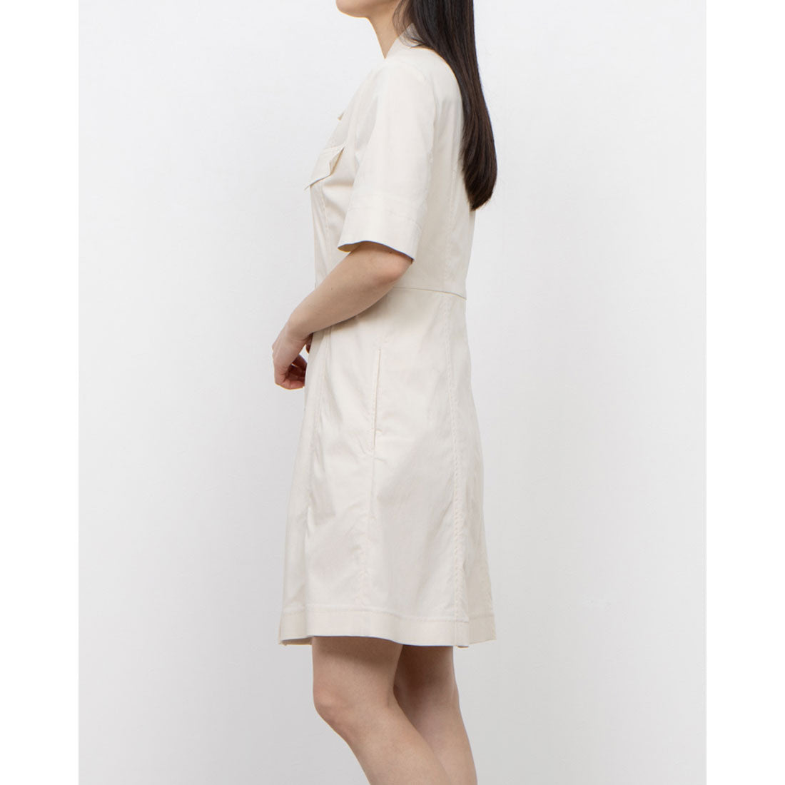 ルエブル LOEUVRE Retro Shirts Dress （CREAM） CREAM
