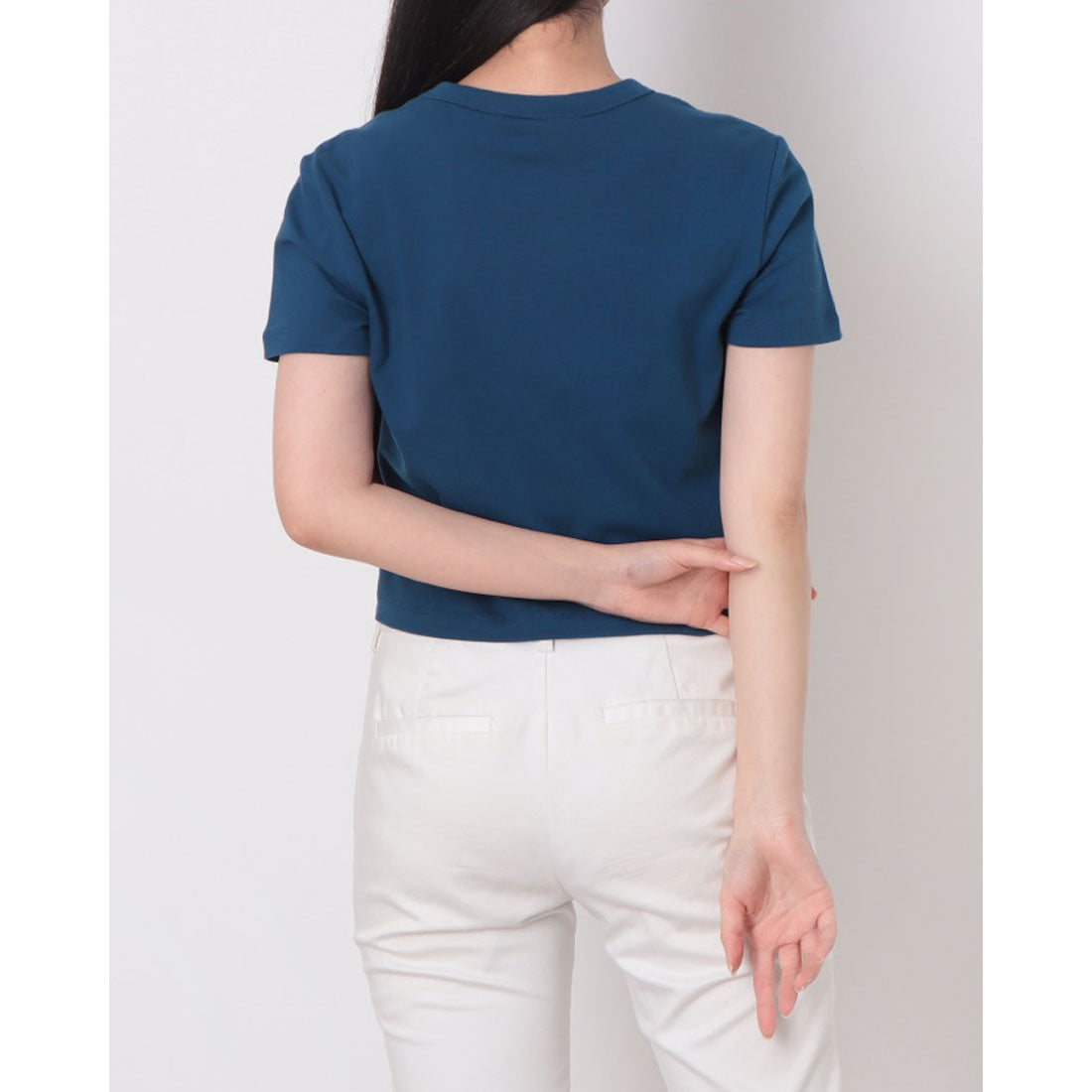ルエブル LOEUVRE Layered Jersey Top （BLUE） BLUE