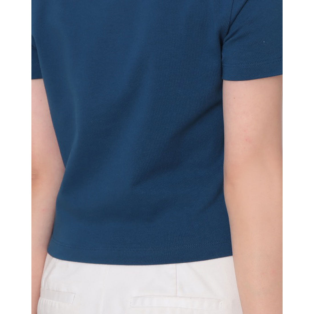 ルエブル LOEUVRE Layered Jersey Top （BLUE） BLUE