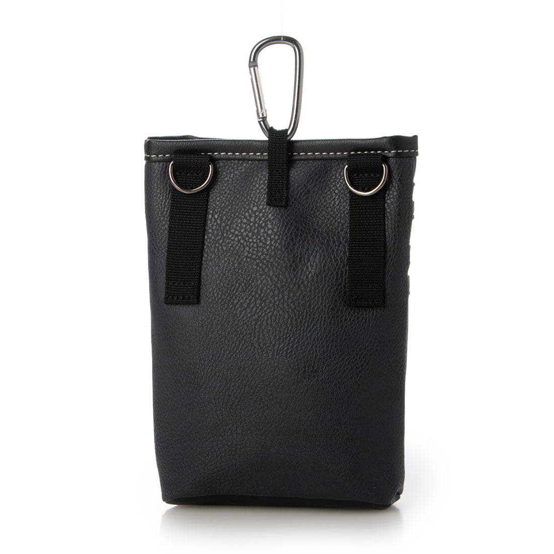 ロゴスパーク LOGOS Park シザーバッグ メンズ チョークバッグ ショルダーバッグ ダブルファスナー カジュアル タウンユース フェイクレザー （ネイビー） ネイビー