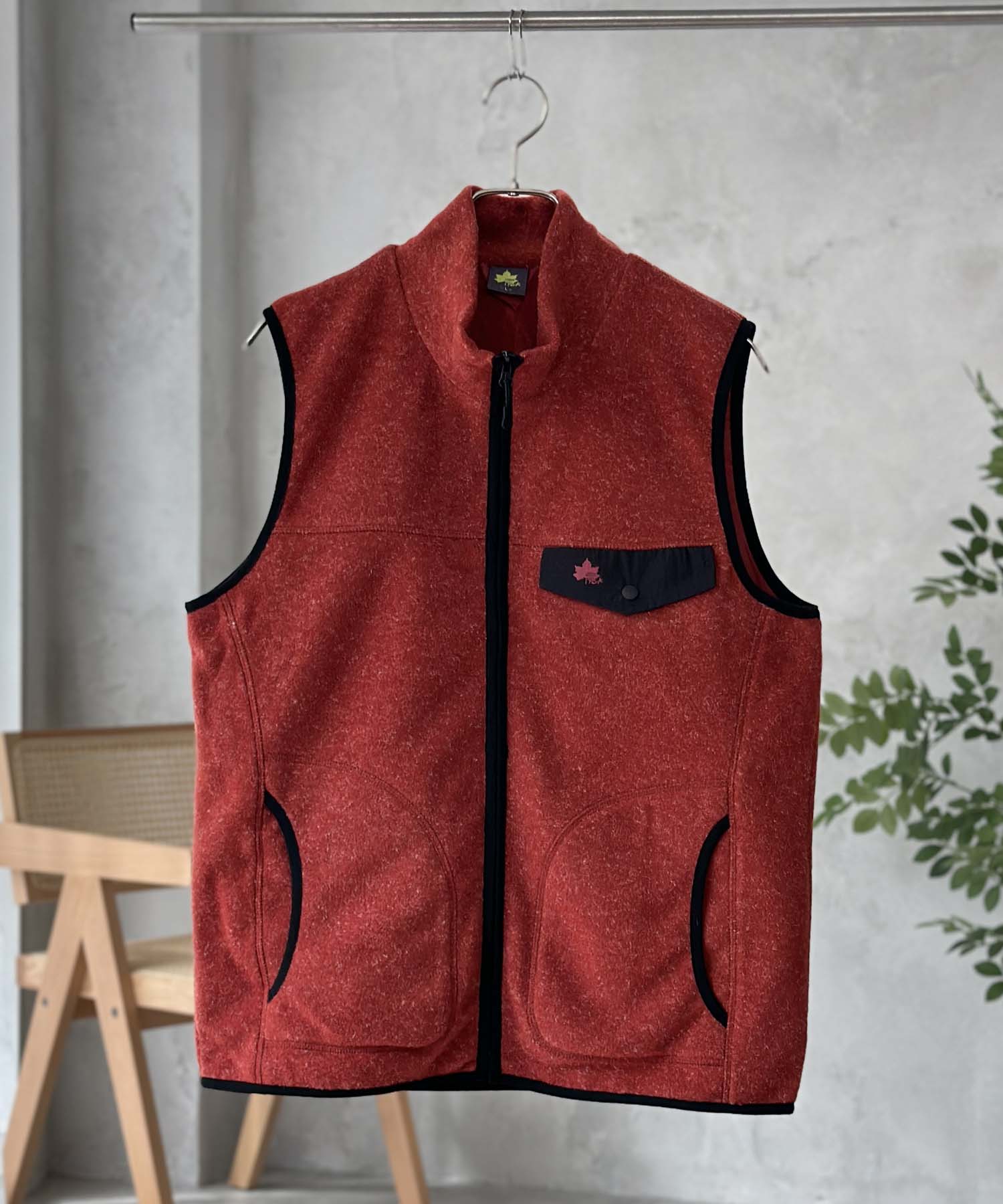 ロゴスパーク LOGOS Park ウールライクベスト （ブラック） ブラック