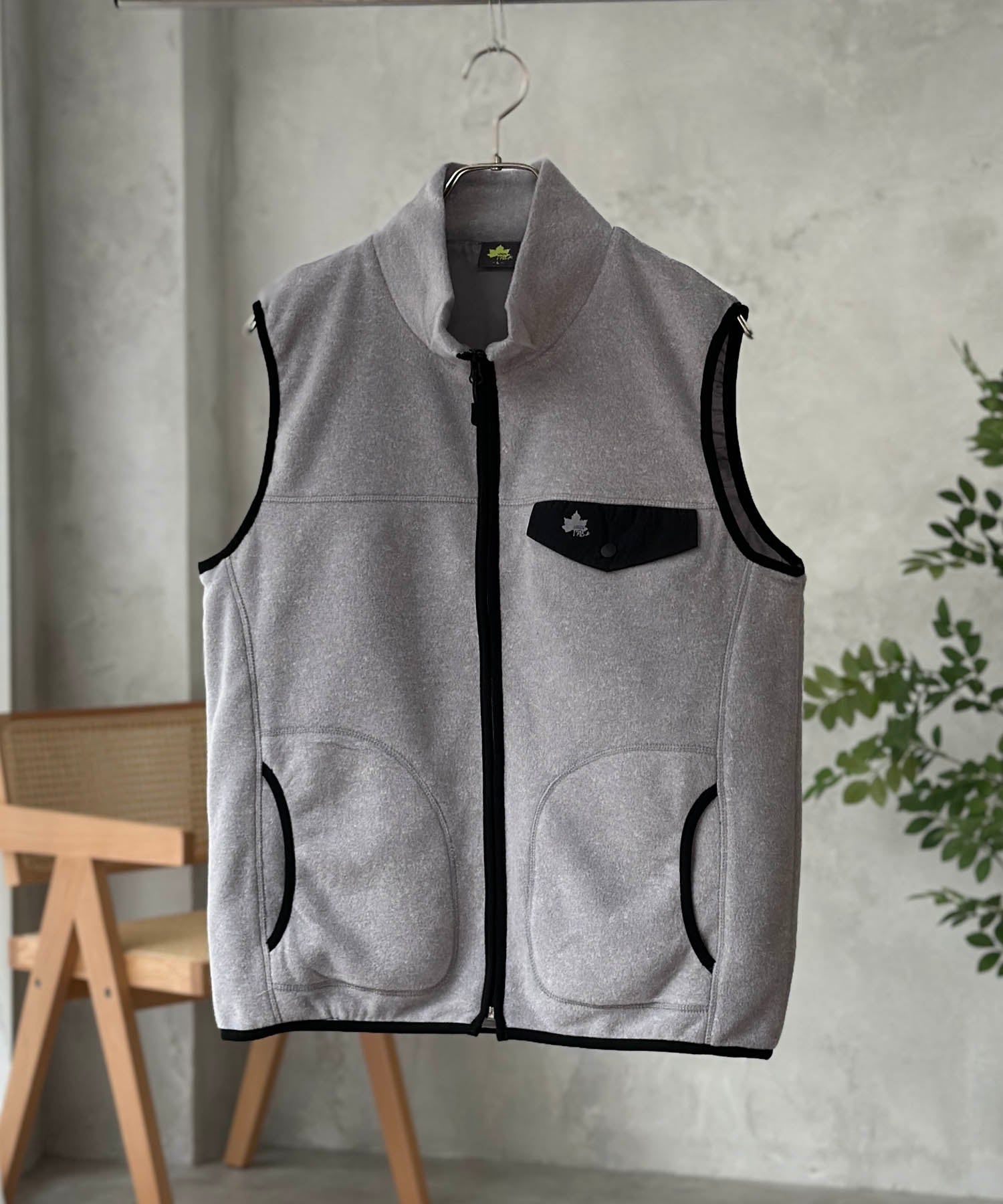 ロゴスパーク LOGOS Park ウールライクベスト （ブラック） ブラック