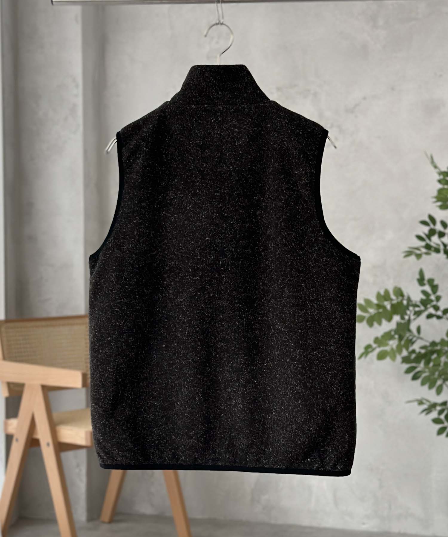 ロゴスパーク LOGOS Park ウールライクベスト （ブラック） ブラック