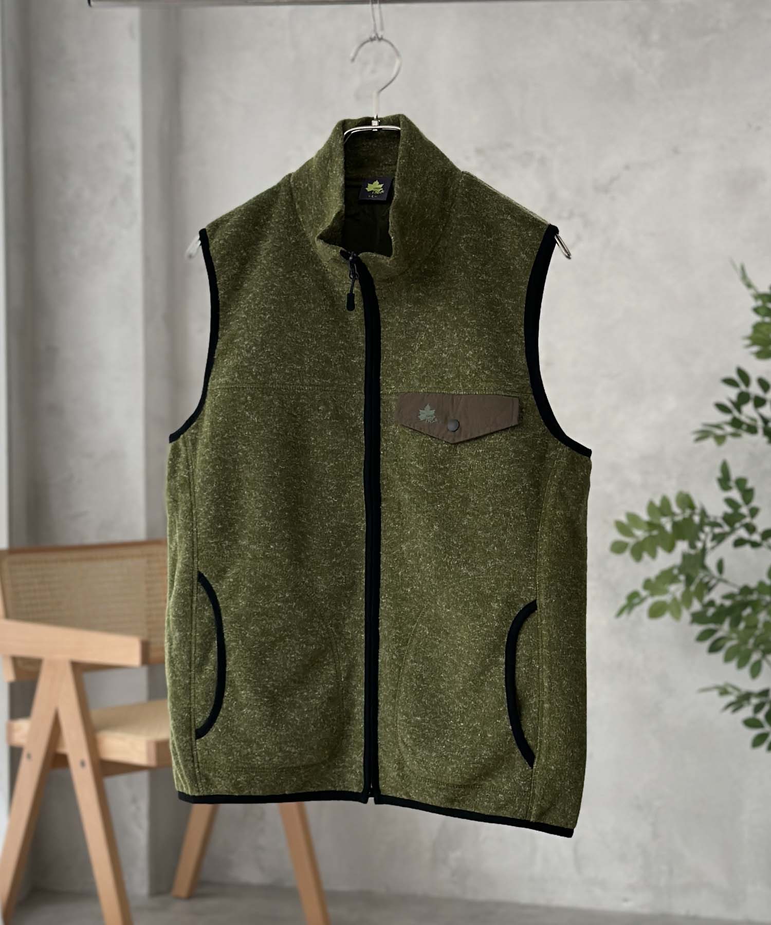 ロゴスパーク LOGOS Park ウールライクベスト （ブラック） ブラック