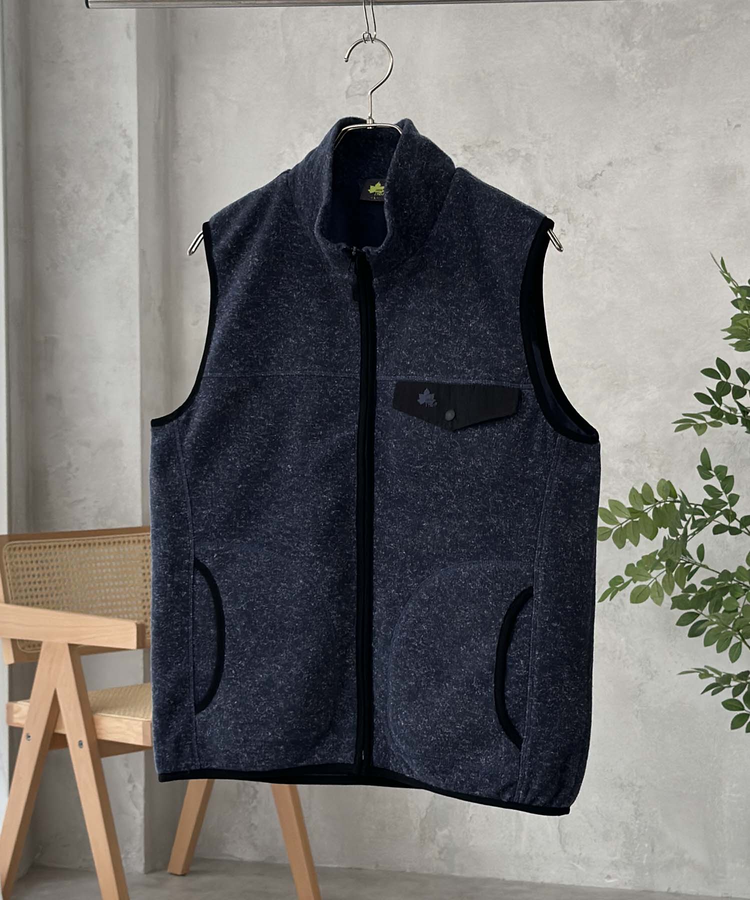 ロゴスパーク LOGOS Park ウールライクベスト （ブラック） ブラック