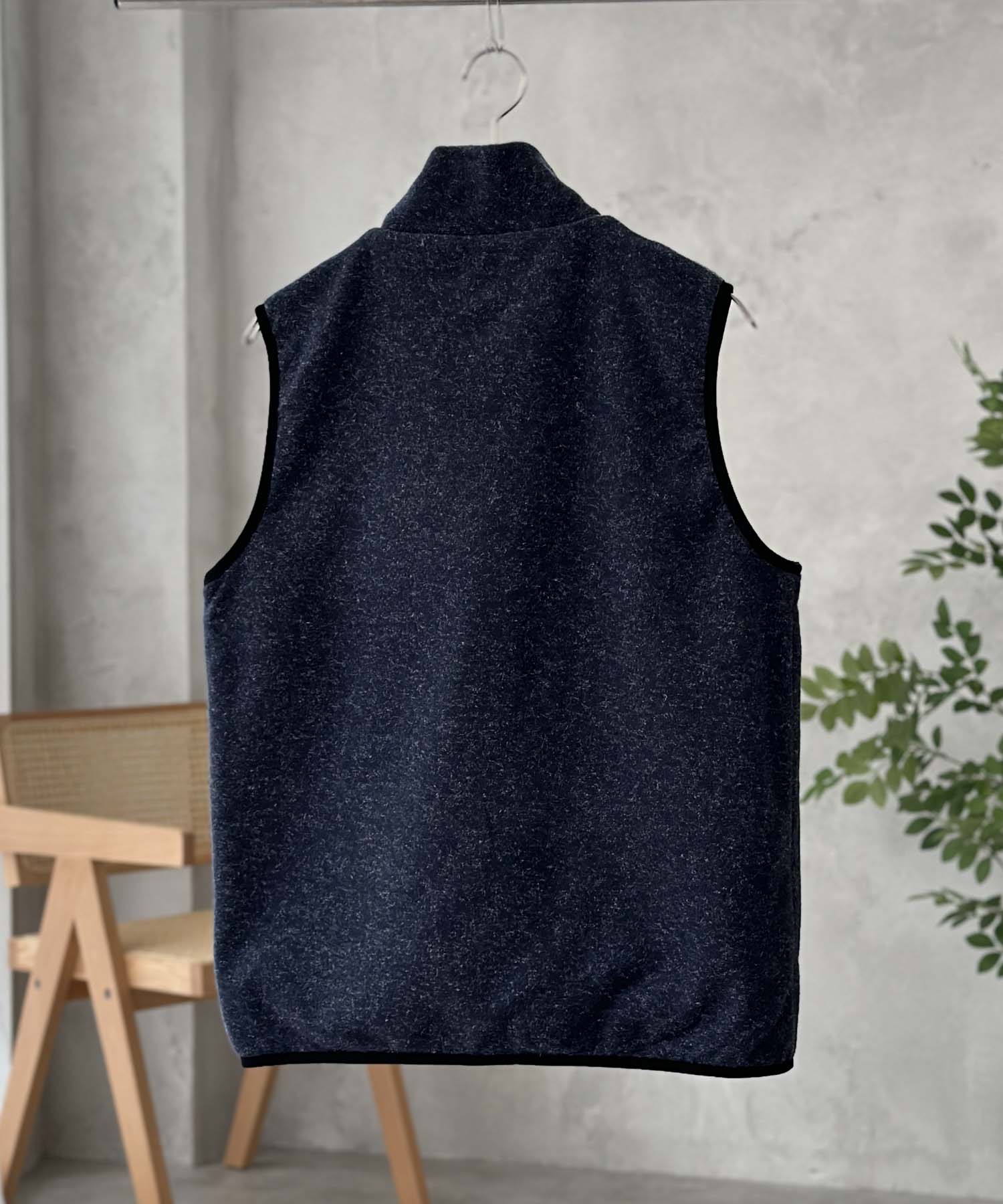 ロゴスパーク LOGOS Park ウールライクベスト （ブラック） ブラック