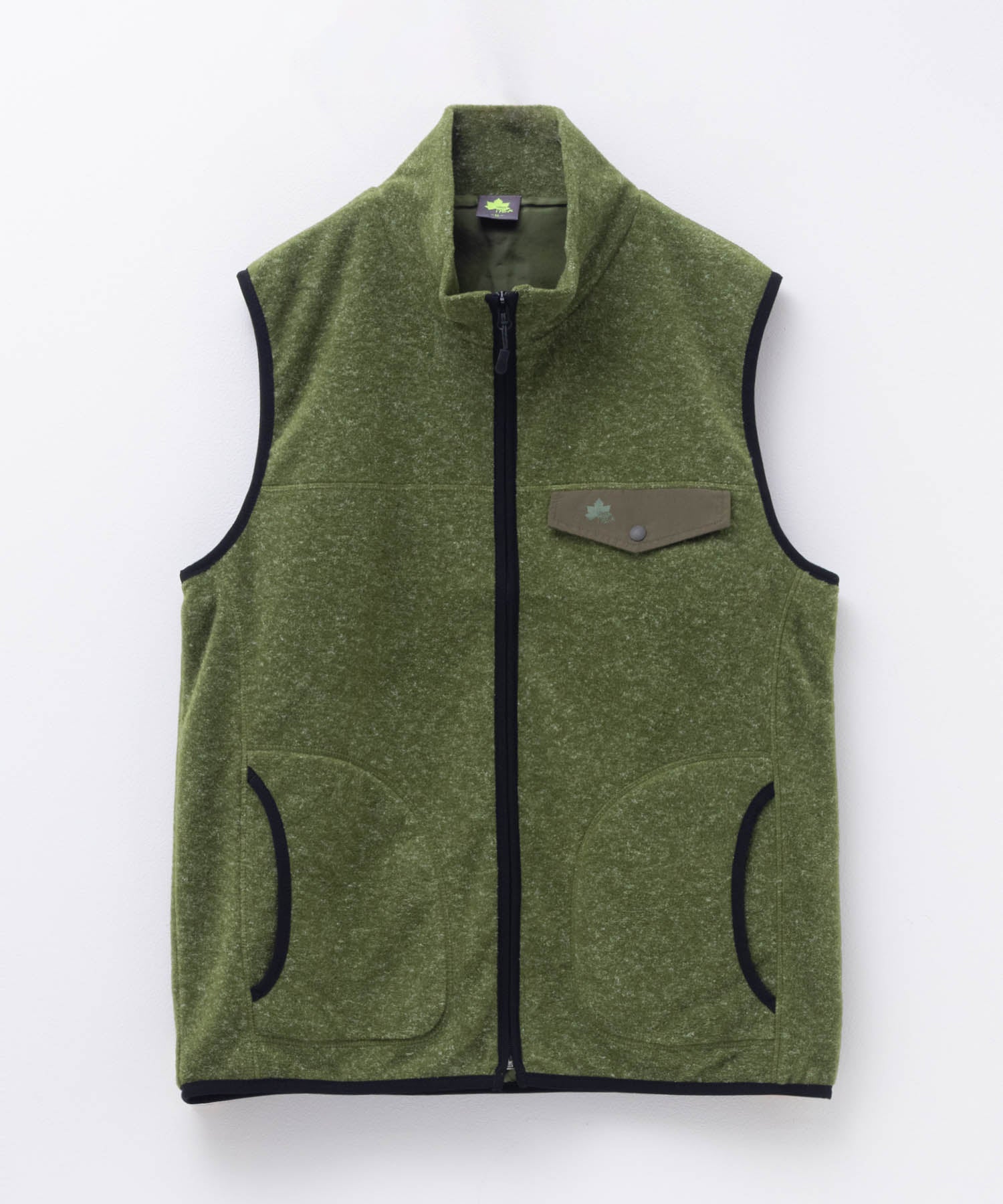 ロゴスパーク LOGOS Park ウールライクベスト （オリーブ） オリーブ