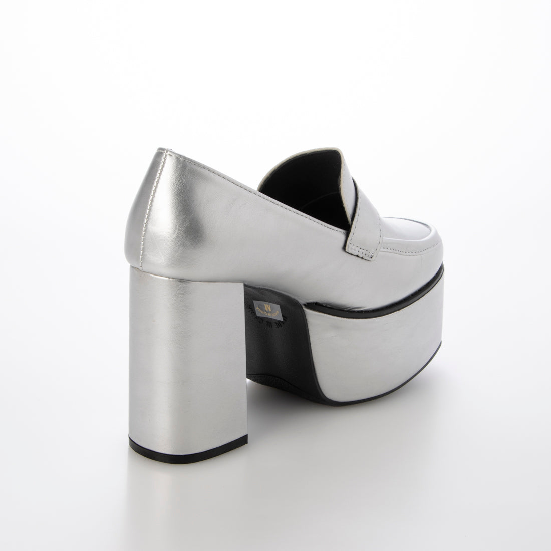 Love Hunter Thick Sole Chunky Heel Square Toe Loafers /1634