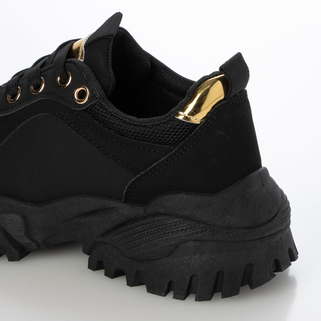 ラブハンター LoveHunter 配色パーツ厚底メッシュスニーカー / 2250 （ブラック） ブラック