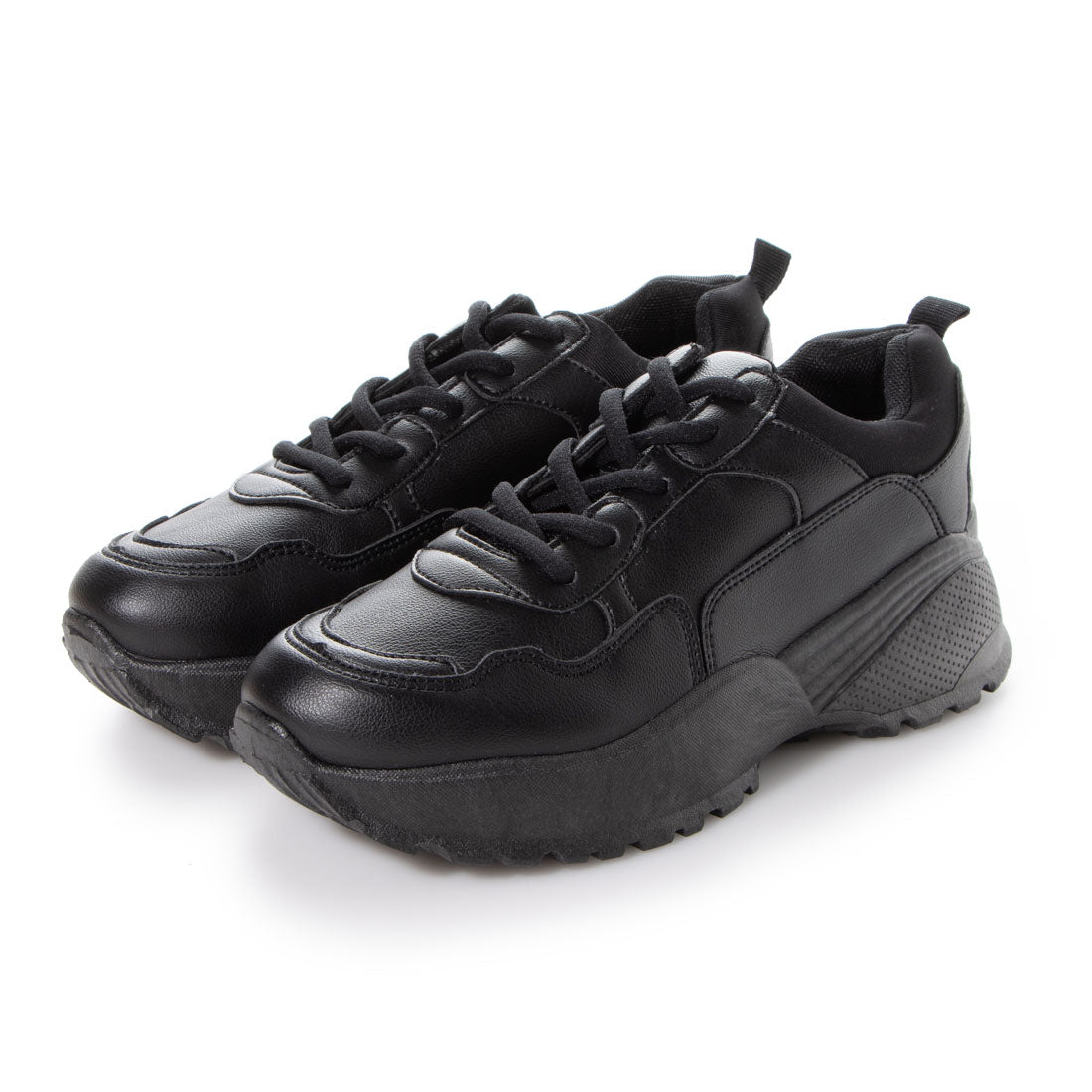 LoveHunter Thick-soled Dad Lace-up Sneakers/1536