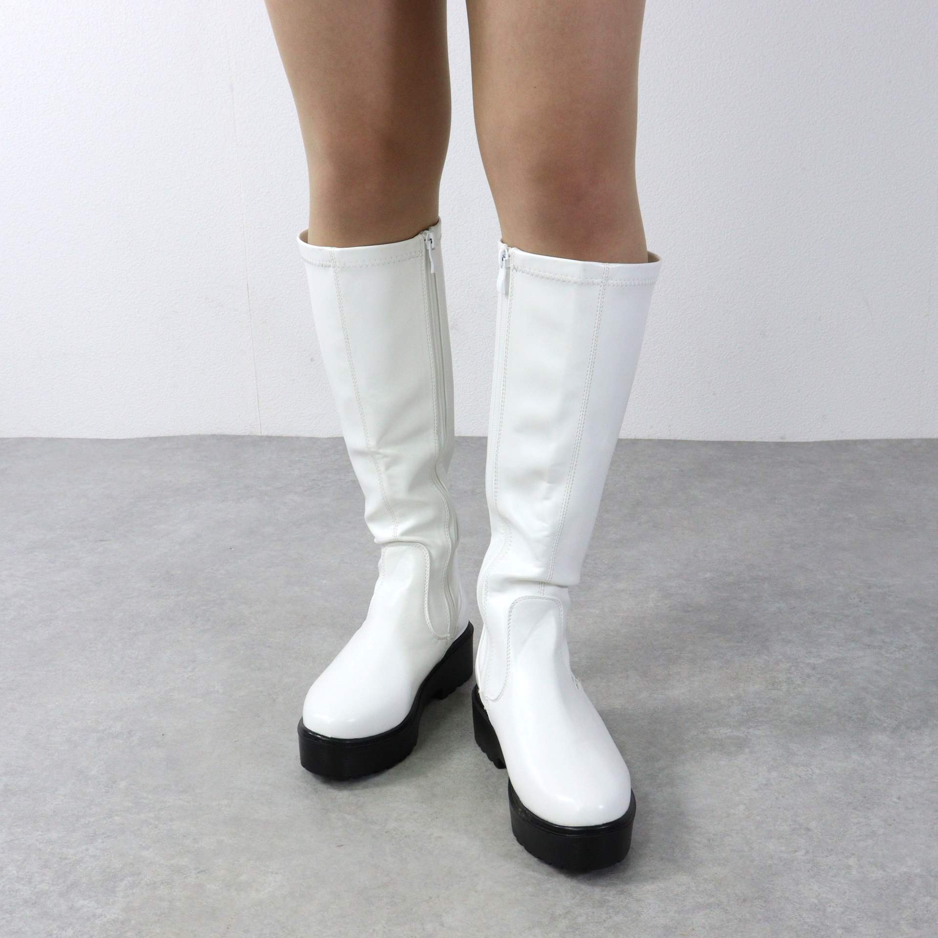 SFW Love Hunter Thick-soled Stretch Long Boots/1544