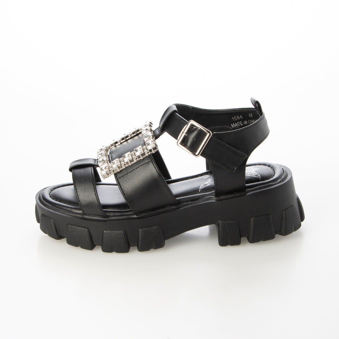 Love Hunter Beaded Platform Sandals /1594