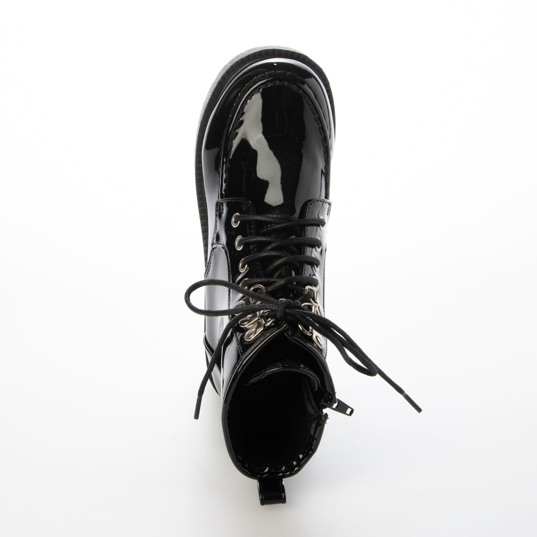 Love Hunter Thick-soled Mocha Lace-up Boots/1614