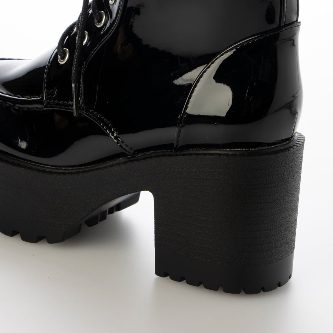 Love Hunter Thick-soled Mocha Lace-up Boots/1614
